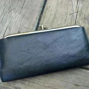 Vintage made  in Canada black purse